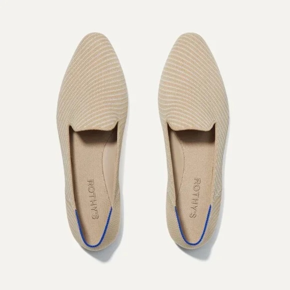 Rothy's The Almond Loafer -
Chai Twill Size 9